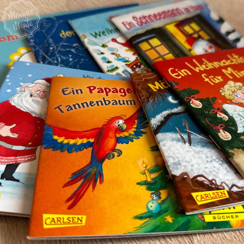 Adventskalender Füllung für Kinder - Kleine Geschenke - Pixi Bücher